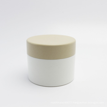 100% Composatable Custom Biodegradable Cosmetic Packaging 100ml PLA Plastic Cream Jar PLA-128AN